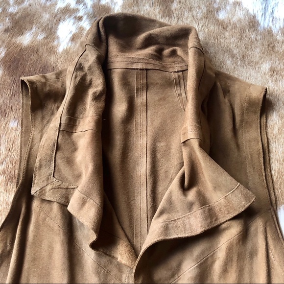 For Joseph Deerskin Suede Vest - Picture 3 of 5
